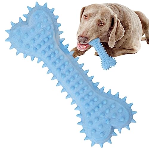 Atfoton Hundeknochen-Kauspielzeug | Zahnreinigungs-Kaustäbchen aus Knochenimitat | Niedliches Hundekauspielzeug für Welpen, verbessert die Mundhygiene und das Hundetraining von Atfoton