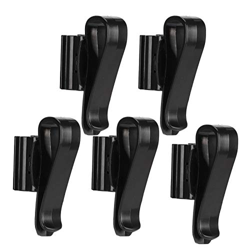 Aquarium Schlauchhalter Aufhänger, 5 Stück/Set Auto Siphon Rohr Clip Clamp Halter Klemme für regelmäßige Auto-Siphon Aquarium Wasserrohr Befestigungsclip[Schwarz] Aquarien von Atyhao