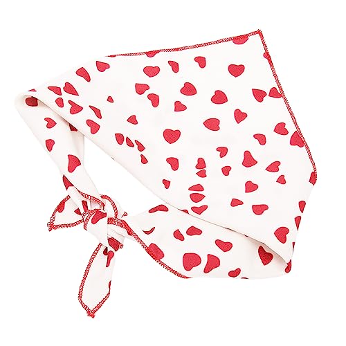 Atyhao Hundetaschentuch, Hundedreieck-Bandana, Weiche, Pflegeleichte Baumwolle, Süßer Aufdruck, Stilvoll für Hunde (L) von Atyhao