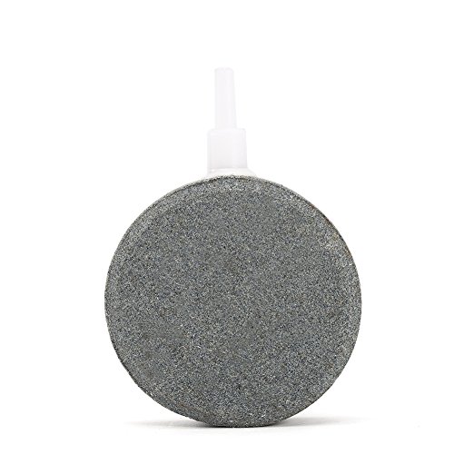 Atyhao Runde Luftsteine, 6 cm Aquarium Air Stone Disc Blasendiffusor Blasenluftsteinbelüfter für Aquroponik Luftpumpe für Aquarien von Atyhao