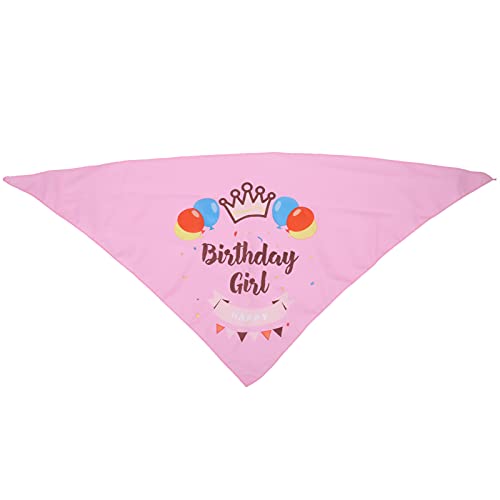 Hund Bandanas, Geburtstag Pet Speichel Bandana Atmungsaktives Haustier Dreieckslätzchen für Kleine Mittelgroße Hunde Hündchengeburt[Ballon Rosa] Geschirre, Halsbänder & Leinen von Atyhao