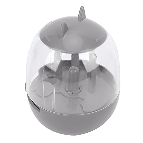 Hund Katze Tumbler Leckerbissen Ball, ABS Dosierpuzzle Spielzeug Tumbler Auslaufendes Essen Ball Hundefutterspender Hund Langsam Essen Interaktives Füttern Puzzle Spielzeug[Grau]Plüschspielzeug von Atyhao