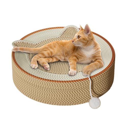 Aufquwk Katzenkratzspielzeug, Katzenkratzbrett | Pet Kitten Scratcher Kratzpads,Kätzchenfreundliche Kratzkissen, Kratzlounge für kleine bis mittelgroße Katzen von Aufquwk