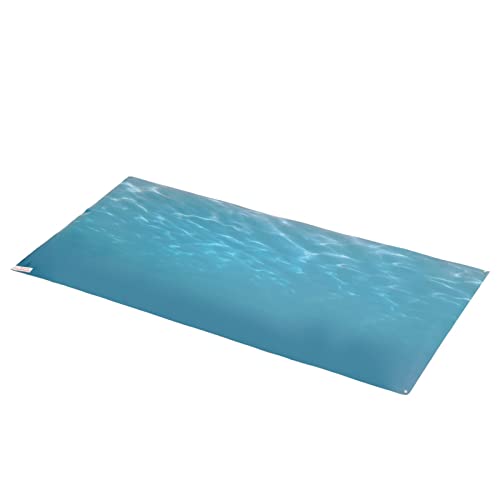 Aquarium Poster PVC 3D Meer Muster Hintergrund Aufkleber Selbstklebende Dekoration für Aquarium (122 * 50CM) von Aumotop