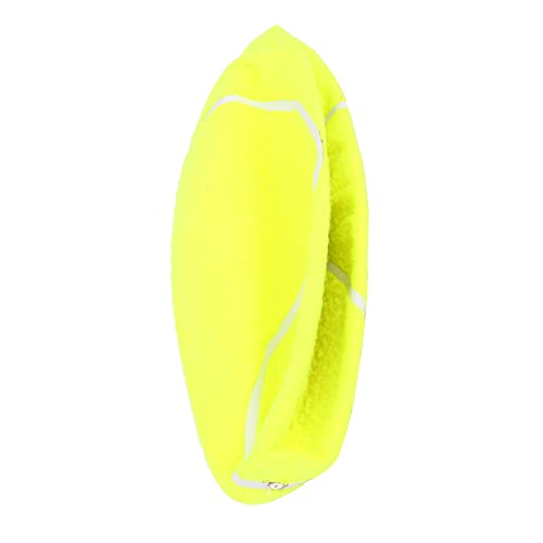 Aumotop Großer Aufblasbarer Tennisball, Jumbo-Haustierspielzeug für Hundetraining, Outdoor-Sport, Strand-Cricket, 24,1 cm von Aumotop