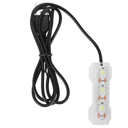 Aumotop Kleines Aquarium-Wasserpflanzenlicht, Desktop-Aquarium, USB-LED-Lampe, Mini-Dekoration, Weiches Licht von Aumotop