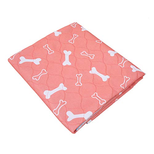 Aumotop wasserdichte Wiederverwendbare Hunde-PINK-PAD-Teppich-URIN-Matte 3 GRÖSSEN FÜR DAS Haustier-Training (80 * 90cm) von Aumotop