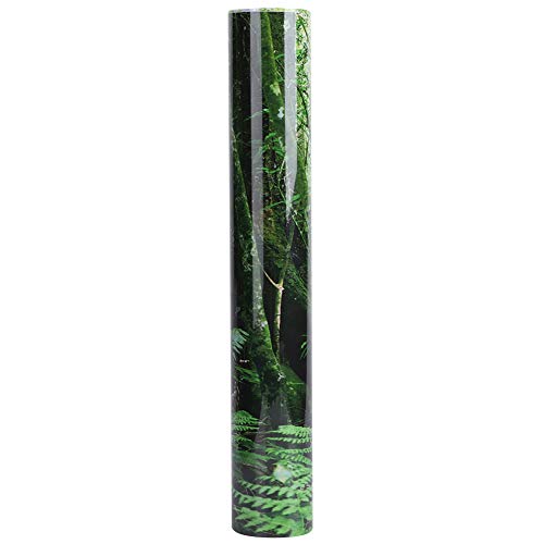 PVC Reptil Box Regenwald Hintergrund Poster Aufkleber DIY Aquarium Wand Malerei Dekoration (76 * 46cm) von Aumotop