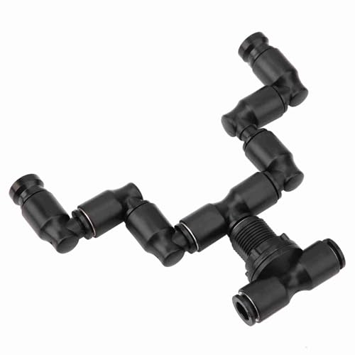 Reptilien Fogger Nebel Sprinkler Regenwald Tank 360 Einstellbare System Verbindung 1/4 ''Wanne für Aquatic Pet Kühlung von Aumotop