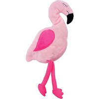 Aumüller Flamingo Pinky mit Baldrian und Dinkelspelz - 2 Stück (L 26 x B 14 x H 4 cm) von Aumüller