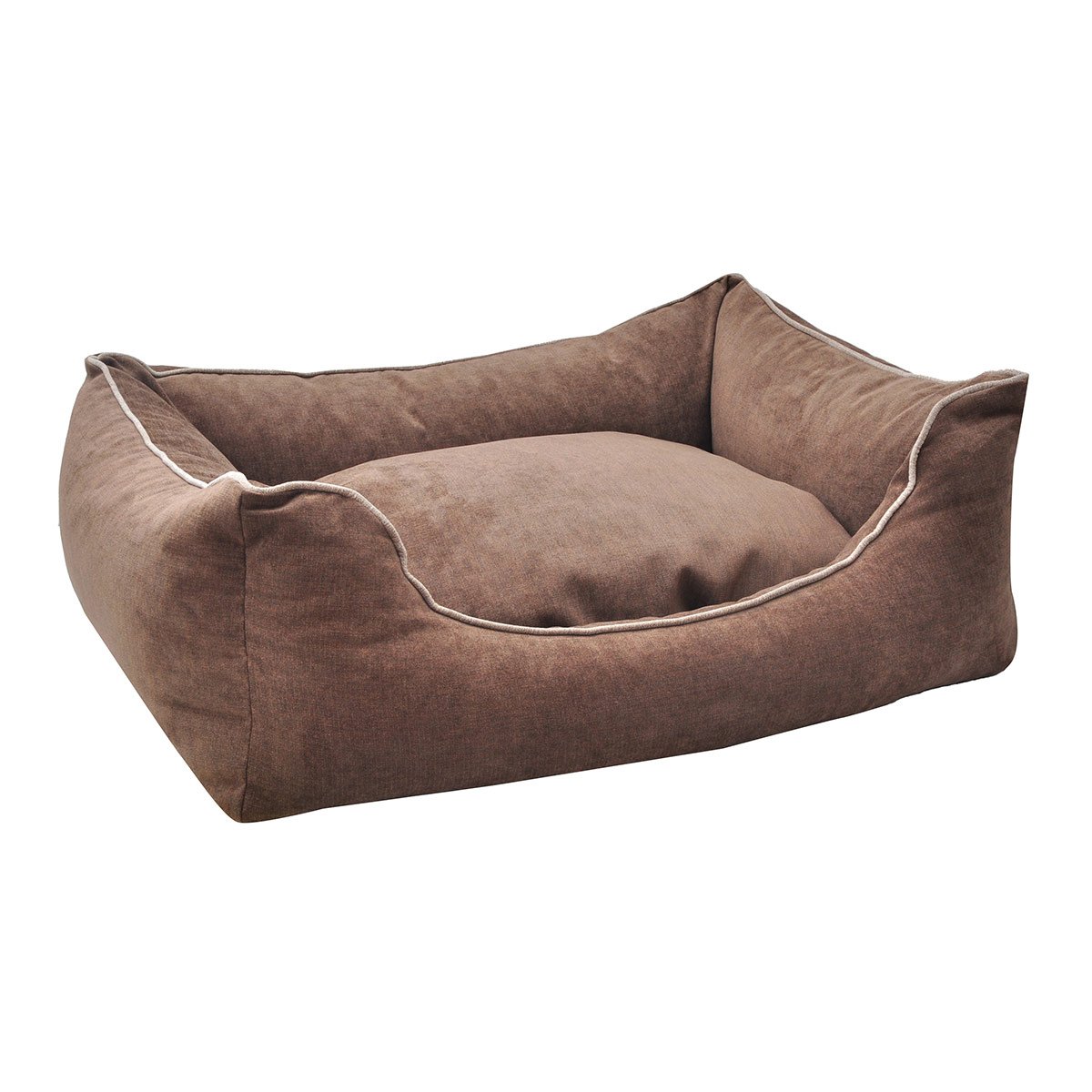 Aumüller Hundebett Sofa Ortho Line Braun 117x82x30 cm von Aumüller