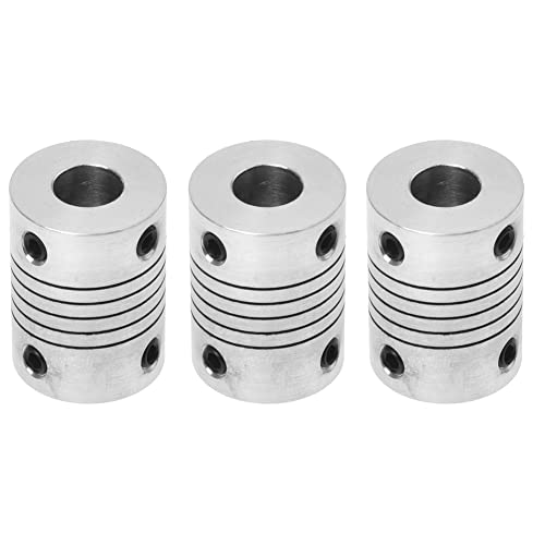 AuntYou 3X Motorwelle 8mm Bis 8mm Gelenkschraubenschluessel Koppler Kupplung D18L25 von AuntYou