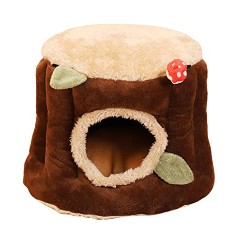 Aurgiarme Parrot Snuggle Warmes Nest Plüsch-Hängematte Zelt kleines Haustier-Winterbett mit Metallketten für Sittiche, Streifenhörnchen, Rennmäuse, Kleintiere, Hamsterbett, Haus, Winter, warmes von Aurgiarme