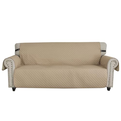 Aurgiarme Sofaüberzug, praktisches Sofakissen, Haustier-Sofa-Pad, rutschfeste Unterseite, geeignet für Wohnzimmer, Schlafzimmer, Büro, rutschfest, leicht zu reinigen, Haustier-Sofa-Matte, stilvolles von Aurgiarme