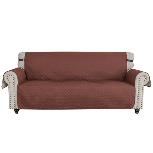 Aurgiarme Sofaüberzug, praktisches Sofakissen, Haustier-Sofa-Pad, rutschfeste Unterseite, geeignet für Wohnzimmer, Schlafzimmer, Büro, rutschfest, leicht zu reinigen, Haustier-Sofa-Matte, stilvolles von Aurgiarme