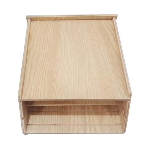 Fledermausbox aus Holz, klassisches Einkammer-Fledermaushaus, für den Außenbereich, einfach zu installieren von Aurgiarme