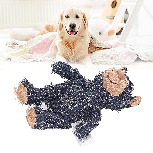 AuroraPeak Hundebegleiter Bärenpuppe Hundebegleiter Interaktives Plüschbär Hundespielzeug mit Sprechfunktion und bissfestem Design von AuroraPeak