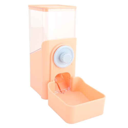 AuroraPeak Pet Feeder Pet Auto Gravity Feeder, Große Kapazität Automatische Schwerkraft Feeder Station für Katze Hund, Auslaufsicher, Rosa von AuroraPeak