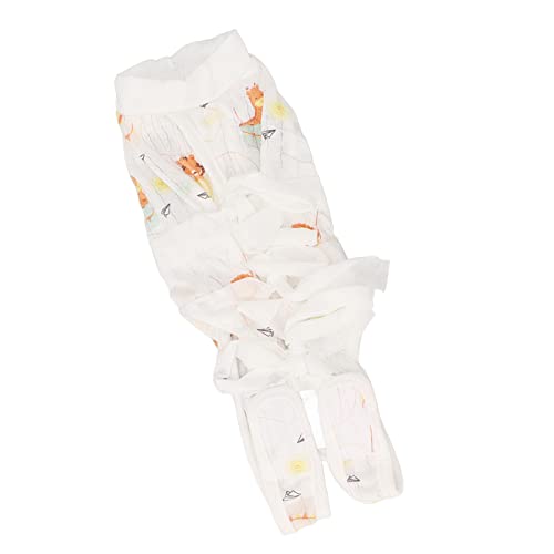 AuroraPeak Pet Recovery Kleidung Baumwolle Katze Recovery Suit Atmungsaktive Haustier Body Wrap für Kätzchen und Kleintiere Giraffenmuster M von AuroraPeak