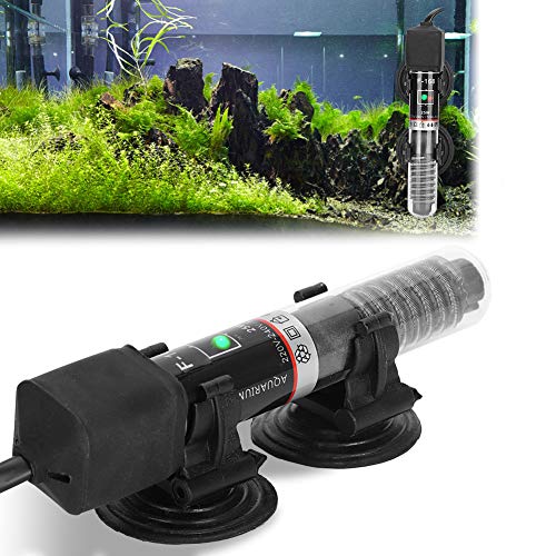 Ausla 25W Fischbecken Heizstab Aquarium Intelligente Konstante Temperatur 26℃, Tragbar, Leichtgewichtig mit Saugnäpfen, Langlebig für Kleine Aquarien 220V-240V von Ausla