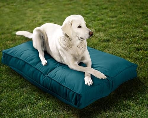 Sunbrella Doppelseitiges Hundebett für drinnen und draußen, waschbarer Bezug und kaufest, Haustiermatte für Mehrzweck, pflegeleicht und haustiersicher für Hunde und Katzen, Größe XL, Polyester, von Sherry Kline