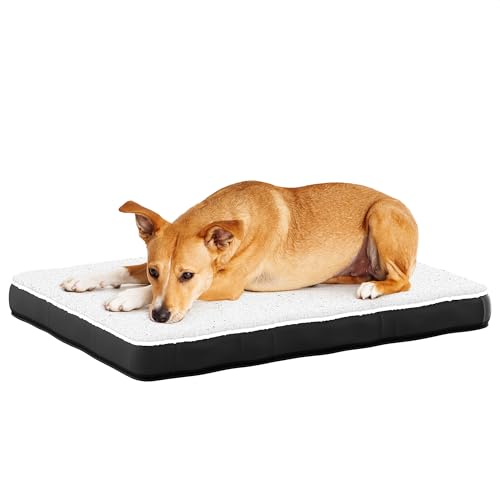 Avalo Orthopädisches Hundebett L - 91x69 cm - Waschbar/Memory Foam/Anti-Rutsch - Orthopädisches Hundekissen von Avalo