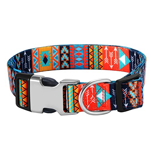 Avaner Hundehalsband Halsband aus Polyester für Haustiere, Katzenhalsbänder Haustierhalsband für große mittlere kleine Haustiere, verstellbar 44-70 cm von Avaner