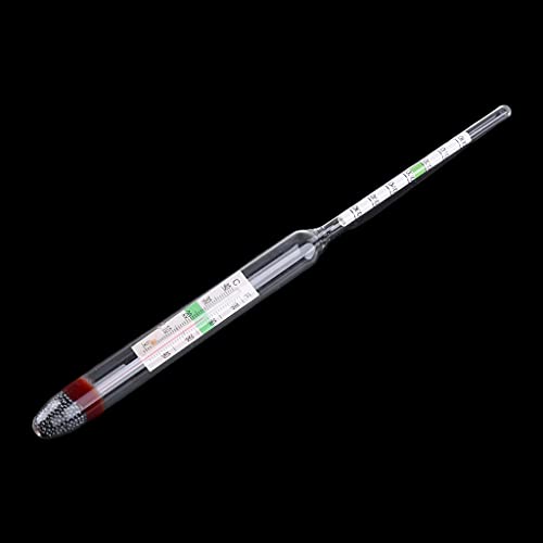 Aquarium Glas Hydrometer Korallen Salztester mit Thermometer Marine Salzwasser Fisch Tank Marikultur Aquarium Heizung Licht Thermometer Kies Sand Dekorative Luft von Avejjbaey