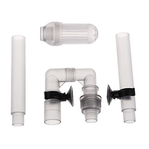 Kanister Filter Einlassrohr Kit Aquarium Außenfilter Ersatz Zubehör Schlauchverbinder Adapter mit Starkem Saugnapf Garten Wasser Schnellschlauchverbinder Doppel weiblich männlich von Avejjbaey