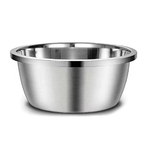 Edelstahl Hunde und Katzen Näpfe Heavy Duty Ersatz Futternapf Metall Futter- und Wasserschalen 7,8/9,4/11/11,8 Zoll von Awlsoneteng