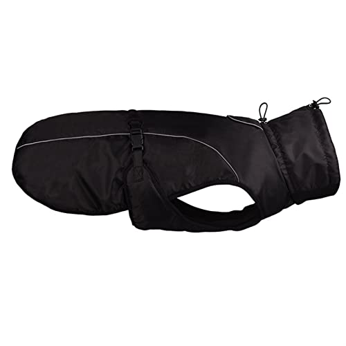 AxBALL Kleidung for große Hunde wasserdichte Weste for große Hunde Herbst-Winter-warme Haustier-Mantel-Kleidung for Hunde Chihuahua Labrador XL-6XL (Color : Black, Size : 3X-Large) von AxBALL