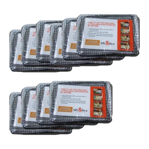 Aymzbd 10 Stück Katzentoilettenliner Aus PP Material Und Langlebig Passend für Selbstreinigende Katzentoiletten für Saubere Katzentoilette Und Geruch, 47x36x17cm Aymzbd 10 Stück Katzentoilettenliner Aus PP Material Und Langlebig Passend für Selbstreinigende Katzentoiletten für Saubere Katzentoilette Und Geruch, 47x36x17cm von Aymzbd