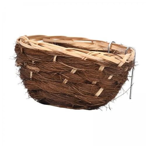 Aymzbd 2X Bird House Hanging Hut Patio Wrens Gartengeschenk Handgewebtes Bambus Aymzbd 2X Bird House Hanging Hut Patio Wrens Gartengeschenk Handgewebtes Bambus von Aymzbd