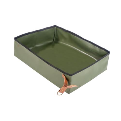 Aymzbd Faltbare Katzentoilette, Katzentoilette, Reise-Kompakt für Hauskatzen, Tierbedarf, Haustiertoilette, Kätzchen-Töpfchen, Toilette fürs Auto, S 40cmx30cmx10cm Aymzbd Faltbare Katzentoilette, Katzentoilette, Reise-Kompakt für Hauskatzen, Tierbedarf, Haustiertoilette, Kätzchen-Töpfchen, Toilette fürs Auto, S 40cmx30cmx10cm von Aymzbd