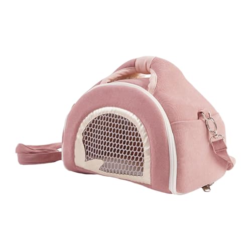 Aymzbd Hamster Tragetasche für kleine Tiere, geeignet für Ratten und Chinchillas, Rosa Aymzbd Hamster Tragetasche für kleine Tiere, geeignet für Ratten und Chinchillas, Rosa von Aymzbd