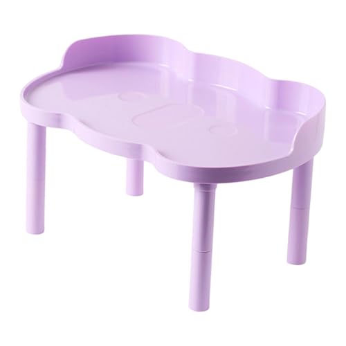 Aymzbd Hamsterstall, Wasserdicht, Leicht, Tragbar, Ständer für Kleintiere, Höhenverstellbar, für Futternapf, Rennmäuse, Lila Aymzbd Hamsterstall, Wasserdicht, Leicht, Tragbar, Ständer für Kleintiere, Höhenverstellbar, für Futternapf, Rennmäuse, Lila von Aymzbd