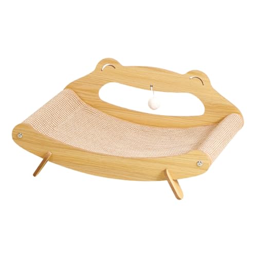 Aymzbd Katzenkratzbett mit Kugelspielzeug, Möbel Schutz für Innenkatzen, S Aymzbd Katzenkratzbett mit Kugelspielzeug, Möbel Schutz für Innenkatzen, S von Aymzbd