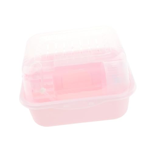 Aymzbd Kleiner Tierkäfig für Hamster und Meerschweinchen, Belüftung und Lebensraum für Ratten, Rosa Aymzbd Kleiner Tierkäfig für Hamster und Meerschweinchen, Belüftung und Lebensraum für Ratten, Rosa von Aymzbd