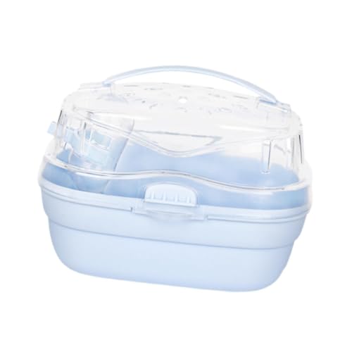 Aymzbd Reisebox für Hamster 7.8x6.3x5,9 Zoll mit eingebauter Wasserflasche, Blau Aymzbd Reisebox für Hamster 7.8x6.3x5,9 Zoll mit eingebauter Wasserflasche, Blau von Aymzbd