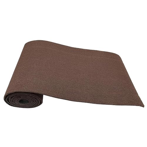 Katzenkratzmatten Selbstklebend Krabbelmatte for Katzen, Klettergerüst, Schutzsofa, Anti-Katzenkratzer, zuschneidbar, Selbstklebender Filzstoff, Teppich, Pfostenbrett, Katzenspielzeug(L Brown) von Ayztantine