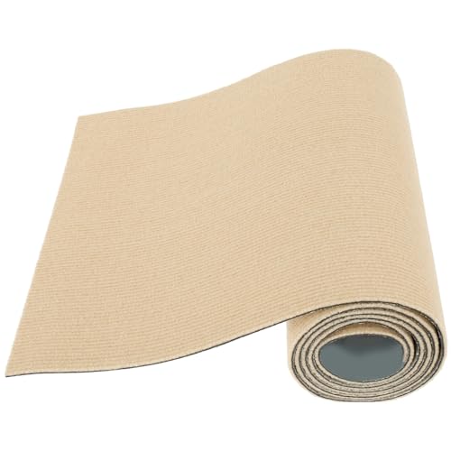 Katzenkratzmatten Selbstklebend Kratzmatten for Katzen, 40 × 200 cm, zuschneidbarer Teppichbezug for Katzenkratzbäume, selbstklebend, Schutz for Katzenbäume, Möbel, Sofas(Khaki) von Ayztantine