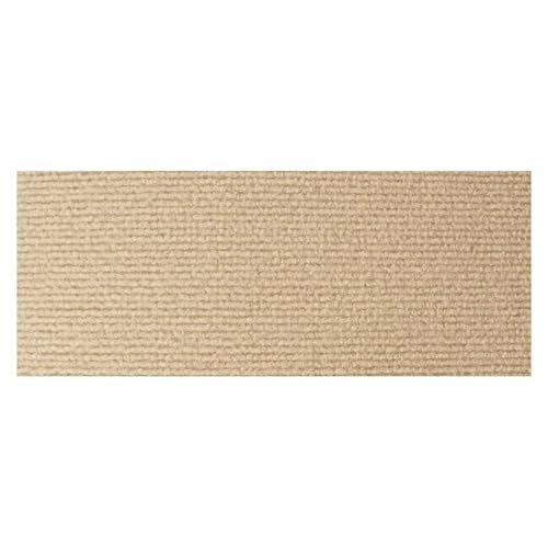 Katzenkratzmatten Selbstklebend Zuschneidbare, Selbstklebende Teppichmatte als Ersatz for Kratzbaumregale, Katzenwandmöbelstufen, Katzenteppich-Kratzschutz(Khaki,S-30X100cm) von Ayztantine