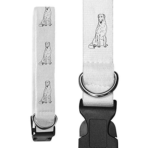 Groß 'Barsois' Hundehalsband (PR00036608) von Azeeda