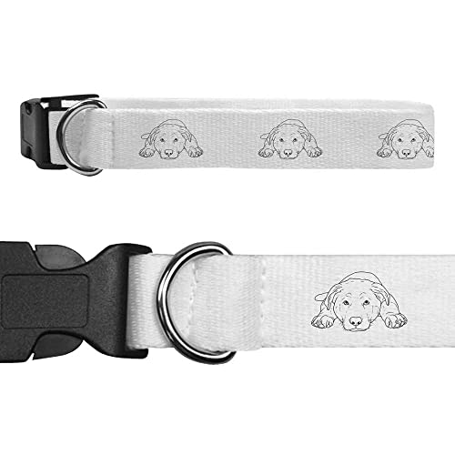 Groß 'Deutscher Schäferhund-Welpe' Hundehalsband (PR00031006) von Azeeda