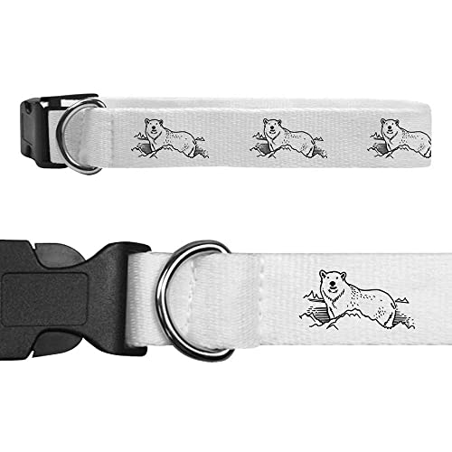 Groß 'Eisbär' Hundehalsband (PR00037426) von Azeeda