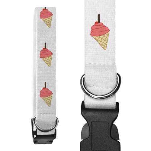 Groß 'Eistüte' Hundehalsband (PR00048062) von Azeeda