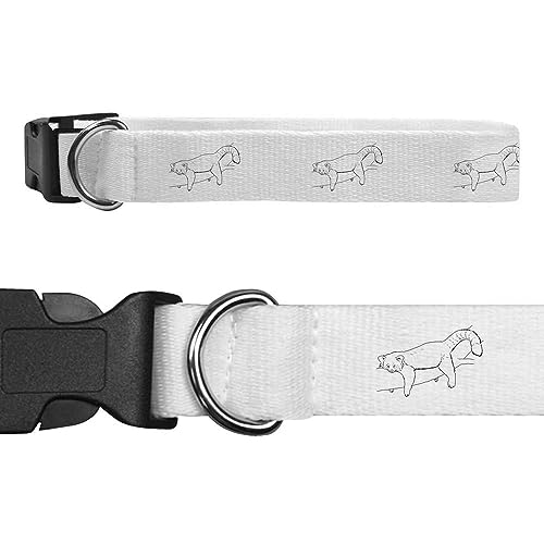 Groß 'Fauler Roter Panda' Hundehalsband (PR00042390) von Azeeda