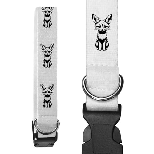 Groß 'Fennec' Hundehalsband (PR00047588) von Azeeda