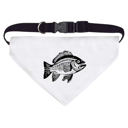 Groß 'Fisch' Hunde-/Katzen-/Haustier-Bandana (PD00047256) von Azeeda