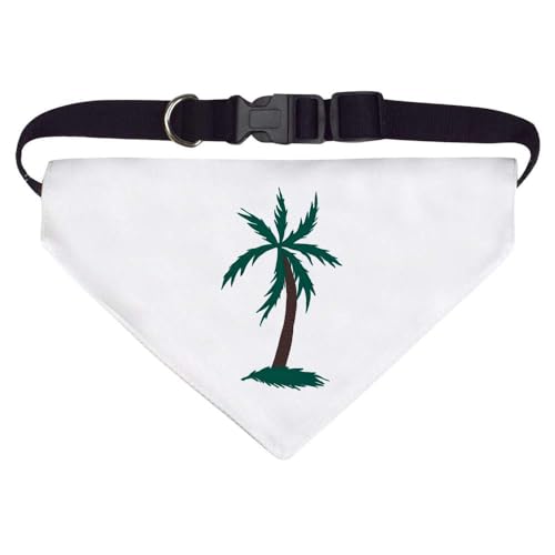 Groß 'Im Wind schwankende Palme' Hunde-/Katzen-/Haustier-Bandana (PD00052166) von Azeeda